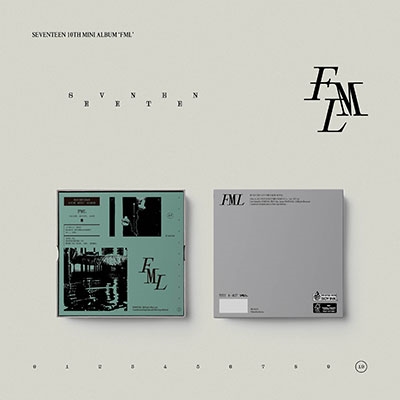 SEVENTEEN/SEVENTEEN 10th Mini Album「FML」Version B(Faded Mono Life)