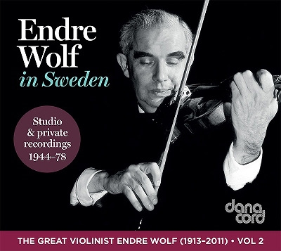 Endre Wolf in Sweden - Studio & Private Recordings 1944-1978 Endre Wolf in Sweden - Studio & Private Recordings 1944-1978