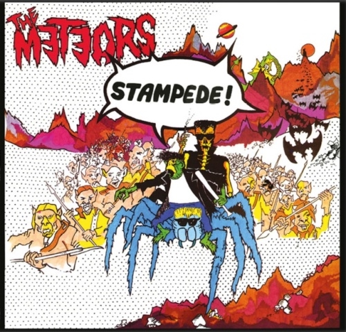 The Meteors/StampedeSunburst Yellow/Red Vinyl[MICR025UK]