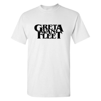 GRETA VAN FLEET ロゴTシャツ(ホワイト)/Sサイズ GRETA VAN FLEET ロゴTシャツ(ホワイト)/Sサイズ