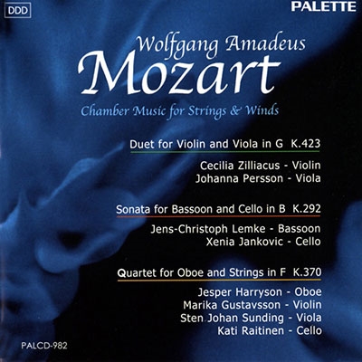Mozart: Chamber Music for Strings & Winds