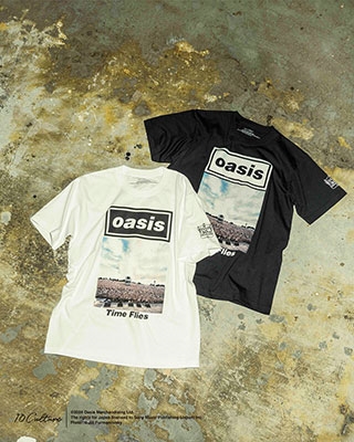 dショッピング |Oasis 「oasis 30th Anniversary Tシャツ 『Time