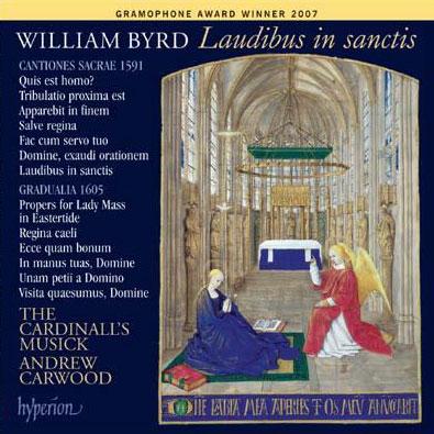 W.BYRD:LAUDIBUS IN SANCTIS:ANDREW CARWOOD(cond)/THE CARDINALL'S MUSICK