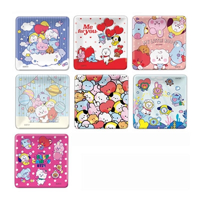 BT21 プレートコレクション2(8枚入りBOX-SET)