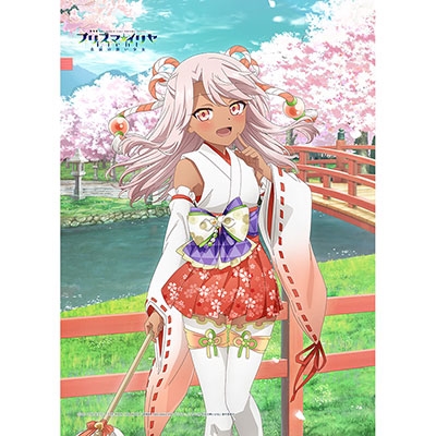 Fate/kaleid liner プリズマ☆イリヤ Licht 名前の無い少女 描き下ろしB2タペストリー(クロエ/巫女)Wスエード[NONE]