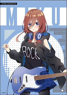 五等分の花嫁∬ ミニアクリルアート 三玖 SCHOOL ROCK ver.