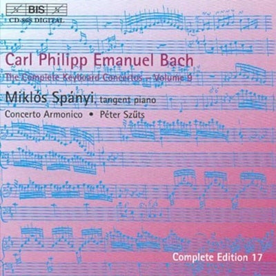 SPANYI/CTO ARMONICO/Keyboard Concertos V9Bach,C.P.E.[BIS868]