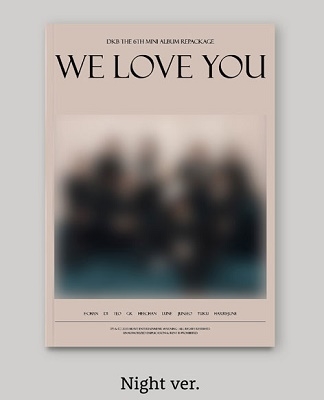 DKB/We Love You: 6th Mini Repackage Album (Night ver.)