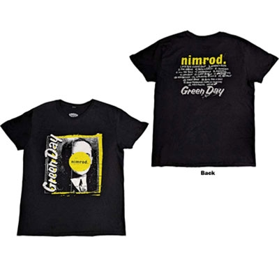 Green Day Nimrod Tracklist T-Shirt
