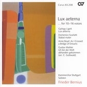 Lux aeterna - Ligeti, D. Scarlatti, etc / Bernius, et al