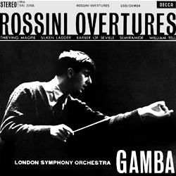 classicalRossini Overtures ピエリーノ・ガンバ ロッシーニ 序曲集 LP 