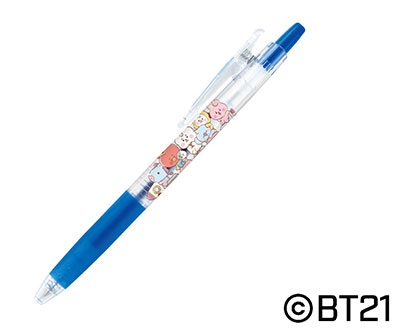 Bt21 Juiceゲルインキボールペン ブルー