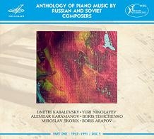 Anthology of Piano Music by Russian & Soviet Composers Part 1 - 1917-1991 Disc 5 Anthology of Piano Music by Russian & Soviet Composers Part 1 - 1917-1991 Disc 5