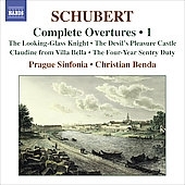 ꥹƥ󡦥٥/Schubert Complete Overtures Vol.1 / Christian Benda(cond), Prague Sinfonia[8570328]