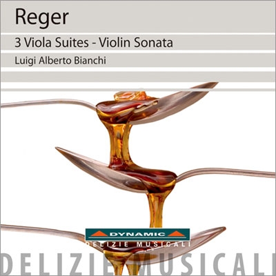 ルイジ・アルベルト・ビアンキ/Reger： 3 Viola Suites, Violin Sonata No.7[DM8008]