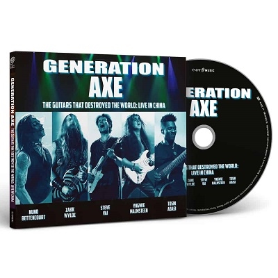 Steve Vai/Generation Axe Guitars That Destroyed That World Live In China[0213948EMU]