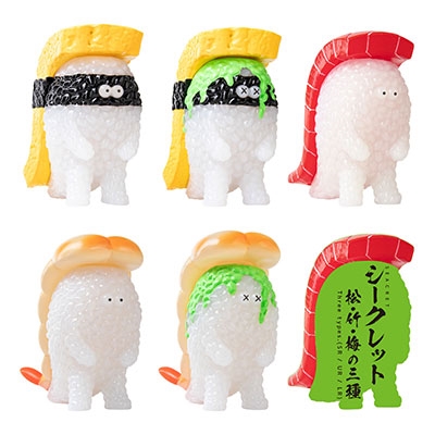 6個入りBOX】寿司怪獣 スシエルエー リアル寿司サイズ