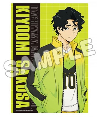 ハイキュー!! A3クリアポスター/佐久早聖臣