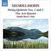 ե󡦥ĸڻͽ/Mendelssohn Complete String Quintets No.1 &2 / Danilo Rossi(va), Fine Arts Quartet, etc[8570488]