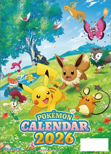 ポケットモンスター カレンダー 2026[CL26-0007]