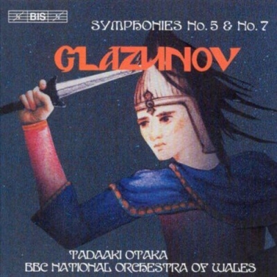 Otaka, Tadaaki/BBC National Orchestra of Wales/Glazunov Symphony No.5 ,7/ Otaka, BBC National O of Wales[BIS1388]