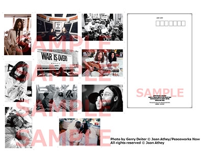 GIVE PEACE A CHANCE JOHN&YOKO'S BED-IN FOR PEACE 1969 PHOTOGRAPHY BY GERRY DEITER JAPAN 2017-2018展覧会ポストカード10枚セット<タワーレコード限定> GIVE PEACE A CHANCE JOHN&YOKO'S BED-IN FOR PEACE 1969 PHOTOGRAPHY BY GERRY DEITER JAPAN 2017-2018展覧会ポストカード10枚セット<タワーレコード限定>