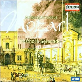 Mozart: Posthorn Serenade / Rifkin, Cappella Coloniensis