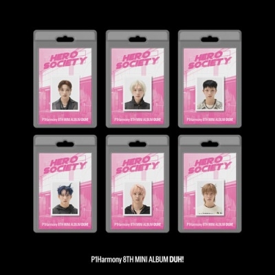 P1Harmony DUH! アルバム H ver. テオ　サイン　新品未開封 P1HARMONY DUH! 8th Mini Album COMPACT H Ver/CD+11Card+