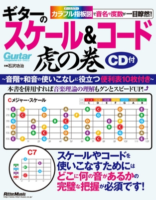 ギターのスケール&コード虎の巻 ［BOOK+DVD］