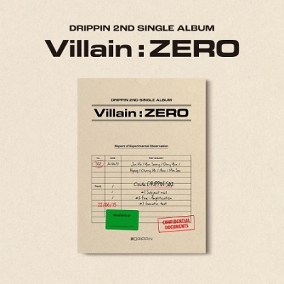 DRIPPIN/Villain  ZERO 2nd Single (B ver.)[L200002433B]