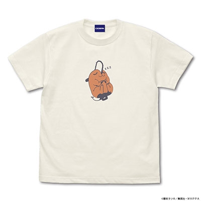 チェンソーマン ポチタ Tシャツ/VANILLA WHITE-S