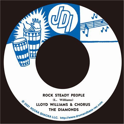 Lloyd Williams &Chorus with The Diamonds Band/ROCK STEADY PEOPLE[RS7004]