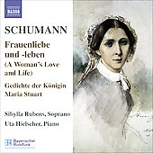Schumann: Lied Edition Vol.5 - Frauenliebe und Leben Op.42, Gedichte der Konigin Maria Stuart Op.135, 7 Lieder Op.104 / Sibylla Rubens(S), Uta Hielscher(p)