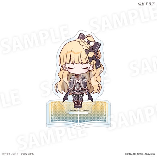 魔法少女ノ魔女裁判 アクリルコースター 佐伯ミリア 魔法少女ノ魔女裁判 ステッカー／佐伯ミリア: キャラグッズ