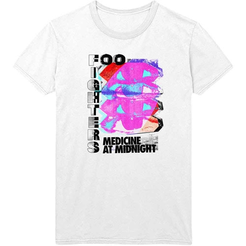 FOO FIGHTERS Medicine At Midnight Tilt (White)Tシャツ XL