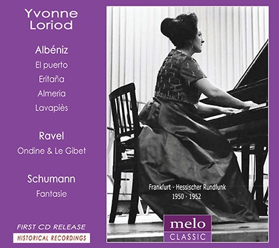 Yvonne Loriod plays Albeniz, Ravel and Schumann