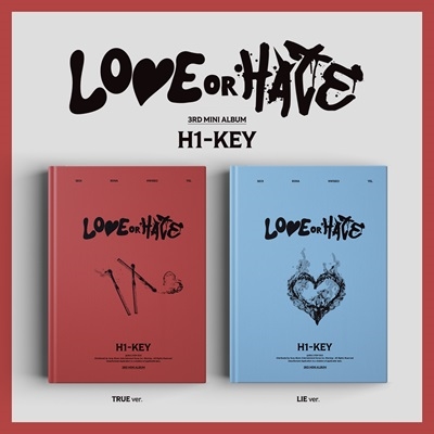 H1-Key/LOVE or HATE 3rd Mini Album (С)[S91342C]