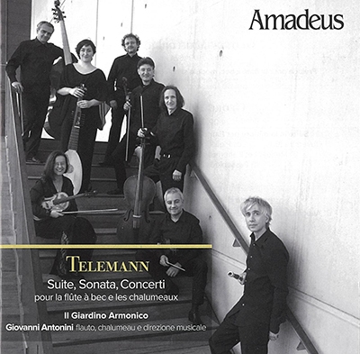 Telemann: Suite, Sonata & Concertos for Recorder and Chalumeaux＜初回生産限定盤＞