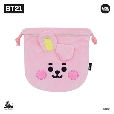 BT21/BT21 フェイスタイプポーチ/COOKY(BABY)