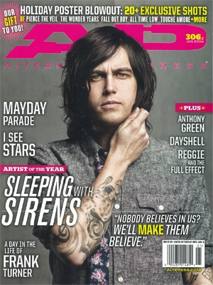 ALTERNATIVE PRESS 2014年1月号