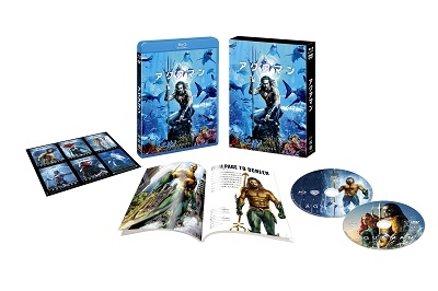 アクアマン ［Blu-ray Disc+DVD］＜初回仕様版/ブックレット&キャラクターステッカー付＞