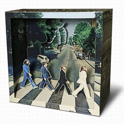 The Beatles/ABBEY ROAD ALBUM COVER (PAPER DIORAMA) 立版古ペーパージオラマ組み立てキット