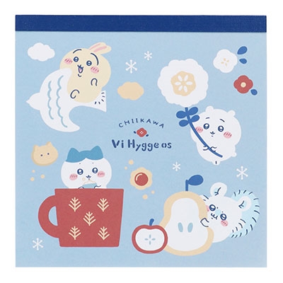 ちいかわ Vi Hygge os スクエアメモ/ゆったり