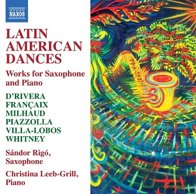 シャーンドル リゴー ラテン アメリカのダンス集 サクソフォンとピアノのための作品集