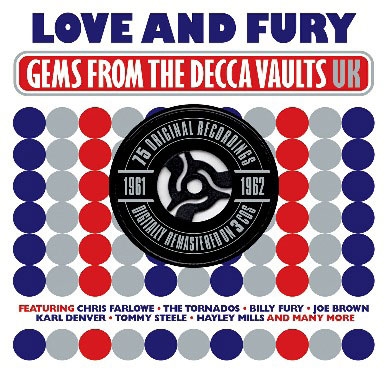 Love and Fury Gems From The Decca Vaults UK 1961-62[DAY3CD048]