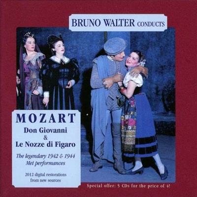 ブルーノ・ワルター/Mozart: Don Giovanni, Le Nozze di Figaro