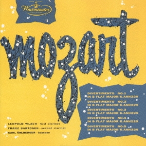 モーツァルト:5つのディヴェルティメント
