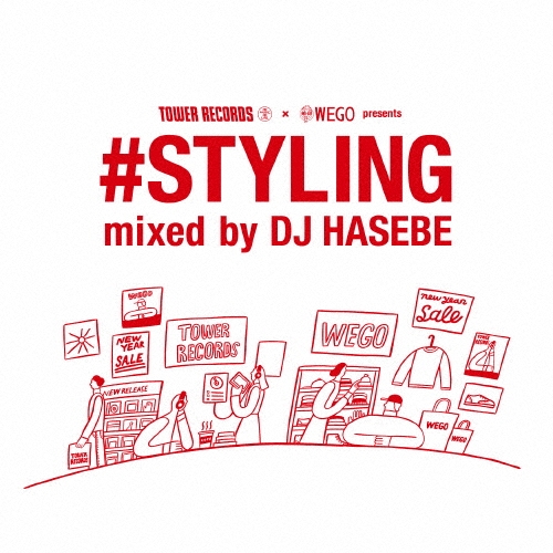 DJ HASEBE/TOWER RECORDS  WEGO presents #STYLING mixed by DJ HASEBE㥿쥳ɸ[LEXTR-17001]