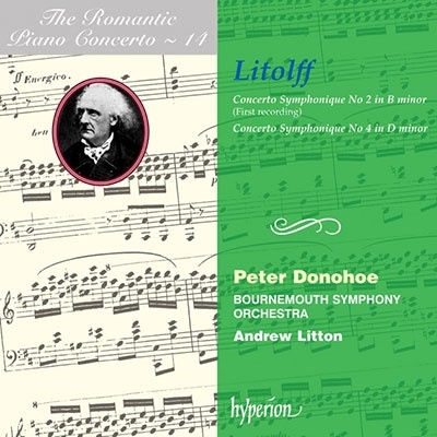 リトルフ: 交響的協奏曲第2番、第4番～ロマンティック・ピアノ・コンチェルト・シリーズ Vol.14