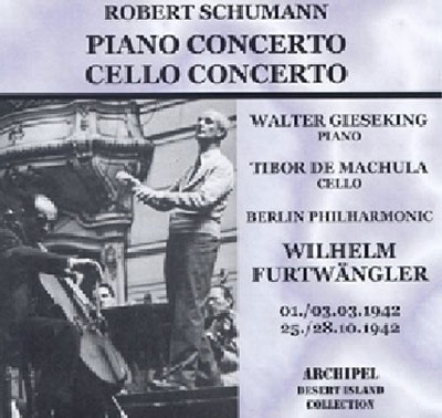 ������إ�ࡦ�ե�ȥ����󥰥顼/Schumann�� Piano Concerto/ Furtwangler, Gieseking[ARPCD179]